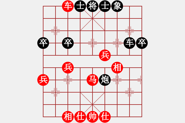 象棋棋譜圖片：無法進(jìn)步(4段)-勝-高級(jí)圣斗士(6段) - 步數(shù)：50 