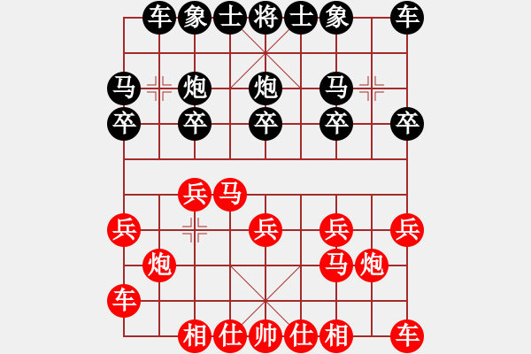 象棋棋譜圖片：火車頭體協(xié) 宋國(guó)強(qiáng) 勝 新疆 楊浩 - 步數(shù)：10 