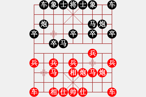 象棋棋譜圖片：cyc[842968055]VS獅子大張口[958483725] - 步數(shù)：10 