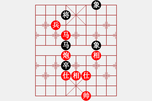 象棋棋譜圖片：棋局-4a24Nbp1 - 步數(shù)：120 