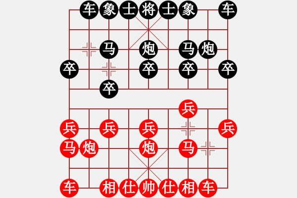 象棋棋譜圖片：一統(tǒng)江湖 傳說[997363057] 勝 棋緣閣-芳棋[920014251] - 步數(shù)：10 