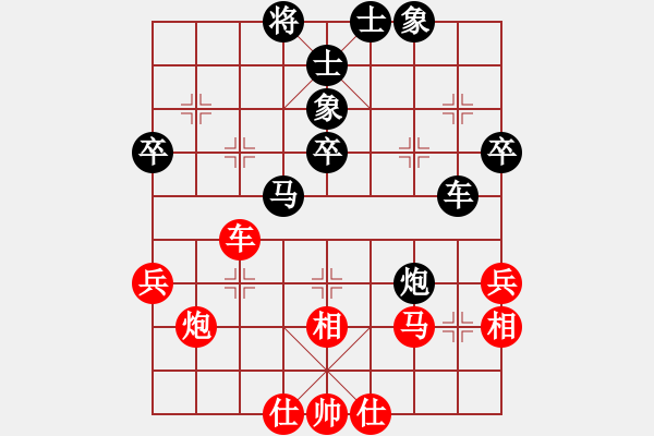 象棋棋譜圖片：宋晨松[9-1] 先負(fù) 賴金水[9-2] 中炮過河車對屏風(fēng)馬兩頭蛇 - 步數(shù)：40 