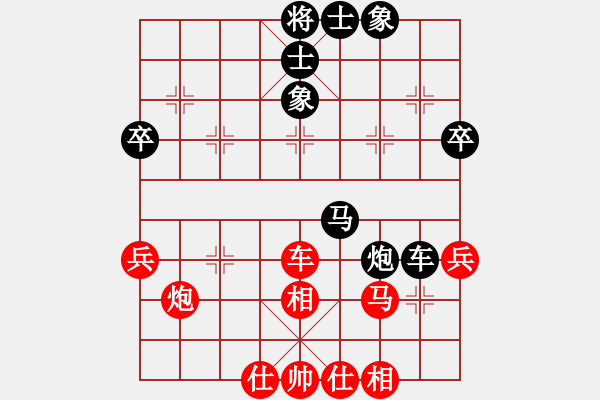 象棋棋譜圖片：宋晨松[9-1] 先負(fù) 賴金水[9-2] 中炮過河車對屏風(fēng)馬兩頭蛇 - 步數(shù)：50 