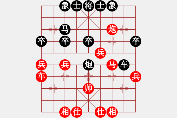 象棋棋谱图片：thanhtu(7段)-胜-月令人孤(7段) - 步数：40 