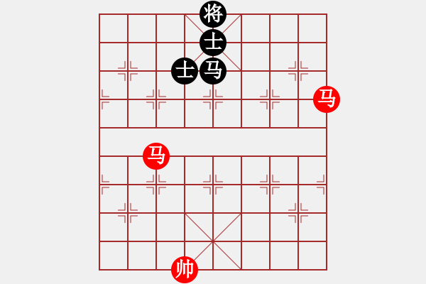 象棋棋譜圖片：雙馬勝馬雙士（二） - 步數(shù)：0 