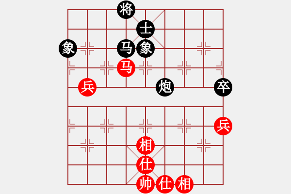 象棋棋譜圖片：山燁(1段)-勝-枰中瞎贏(2段) - 步數(shù)：90 