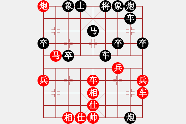 象棋棋譜圖片：八寶馱龍槍_7245[紅] -VS- Bdajun[黑] - 步數(shù)：60 