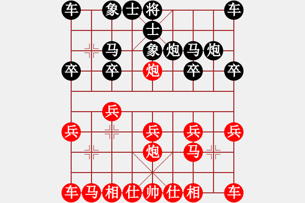 象棋棋譜圖片：Vanessa[162855] -VS- 功夫熊貓[744585811] - 步數(shù)：10 