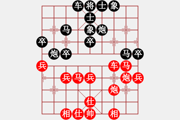 象棋棋譜圖片：寧河象棋(6段)-負-雙代花(4段) - 步數(shù)：40 