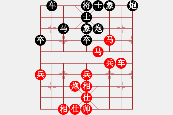 象棋棋譜圖片：外圍波集團(tuán)(天帝)-勝-太極神功(無上) - 步數(shù)：40 