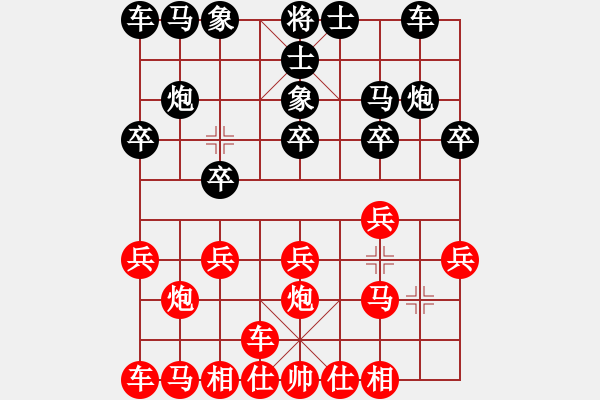 象棋棋譜圖片：天天象棋華山論劍太守棋狂先勝楊小霞業(yè)8-3 - 步數(shù)：10 