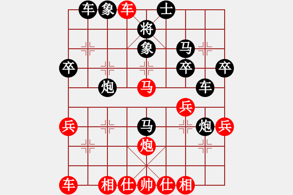 象棋棋譜圖片：天天象棋華山論劍太守棋狂先勝楊小霞業(yè)8-3 - 步數(shù)：40 