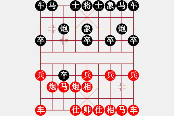 象棋棋譜圖片：青城弈客(月將)-負(fù)-去棋中論壇(日帥) - 步數(shù)：10 