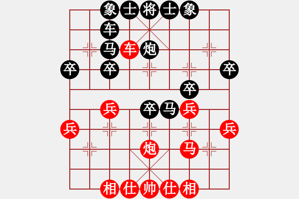 象棋棋譜圖片：好棋簍子(2級)-負(fù)-一夜醒悟(5級) - 步數(shù)：40 