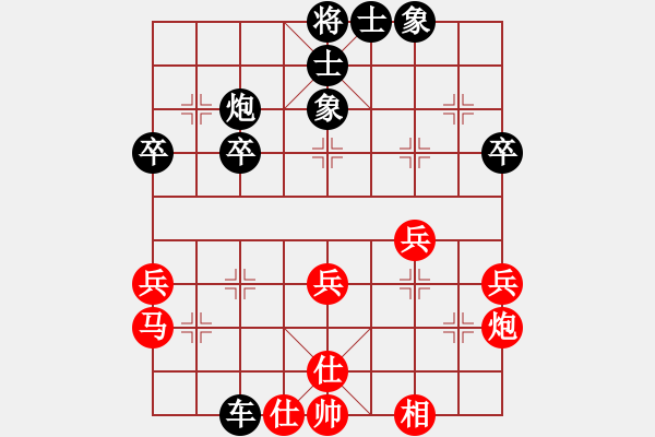 象棋棋譜圖片：青島體育總會(huì) 宋祺 負(fù) 江西體育總會(huì) 康群光 - 步數(shù)：40 