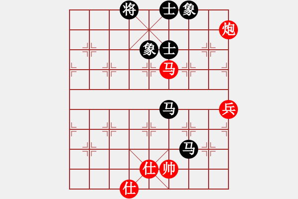 象棋棋譜圖片：59局 A07- 金鉤炮局-小蟲引擎23層 (先和) BugChess19-04-09 x64 N - 步數(shù)：110 