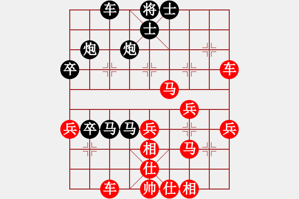 象棋棋譜圖片：梅毒劉冠群(8級)-勝-鎣霸(4段) - 步數(shù)：40 