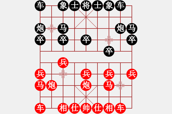 象棋棋譜圖片：longman(9星)-勝-newabcdb(8星) - 步數(shù)：10 