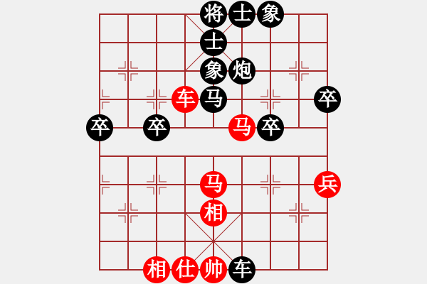 象棋棋譜圖片：堂哥(2舵)-負(fù)-一個(gè)半盤棋(2舵) - 步數(shù)：60 