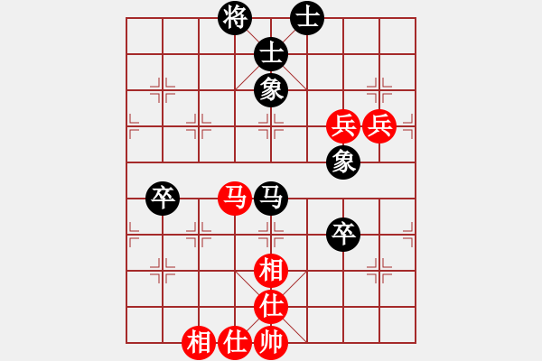 象棋棋譜圖片：風聲鶴唳(4段)-和-下山王冖(月將) - 步數(shù)：100 