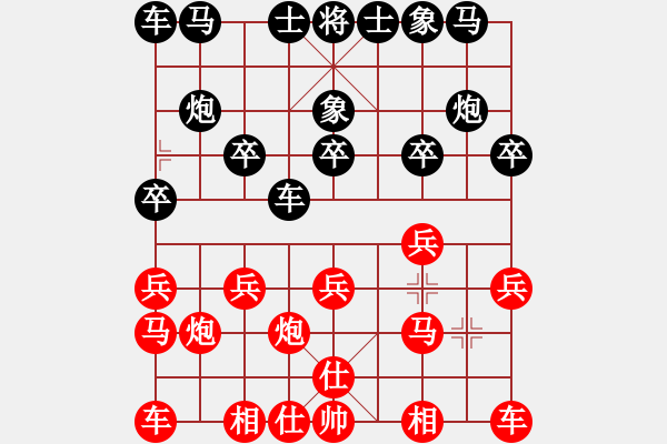 象棋棋譜圖片：20160814 第三十五屆觀音盃段甲(4) 執(zhí)黑後負 - 步數(shù)：10 