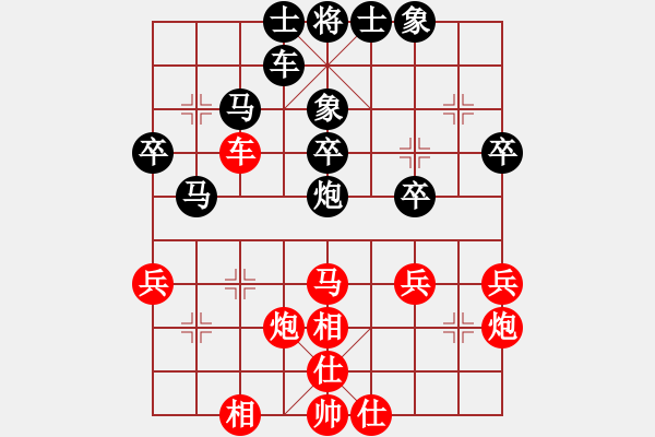 象棋棋譜圖片：中國(guó) 紀(jì)明方 負(fù) 馬來西亞 林岳峰 - 步數(shù)：40 