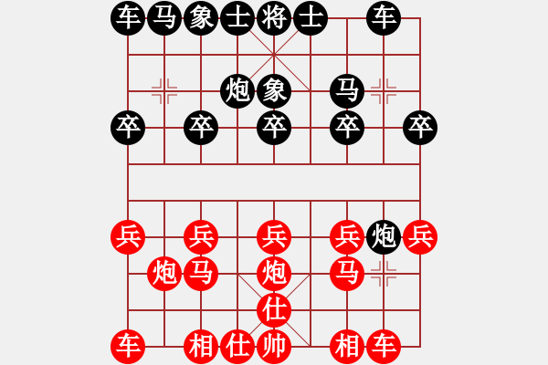 象棋棋譜圖片：【祝賀杭州地鐵開通7周年】4396604(草民) 負(fù) 3083232(太守) - 步數(shù)：10 