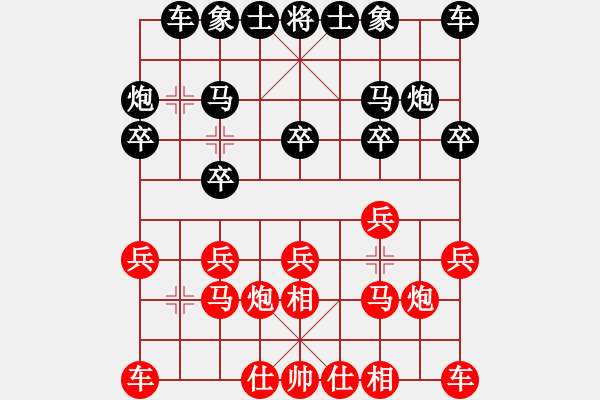 象棋棋譜圖片：《學(xué)習(xí)大師后手》屏風(fēng)馬邊炮進(jìn)3卒破仙人指路反宮馬右炮巡河 - 步數(shù)：10 