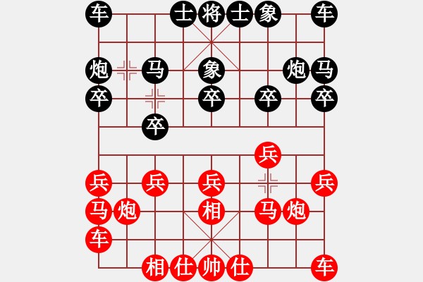 象棋棋譜圖片：神秘園主人VS象棋家園春 2011 11 27) - 步數(shù)：10 