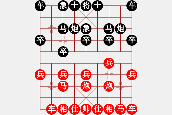 象棋棋譜圖片：柬埔寨 賴才 負(fù) 中國(guó)香港 趙汝權(quán) - 步數(shù)：10 