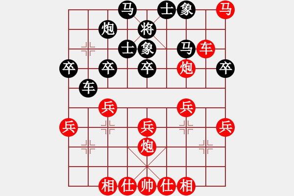 象棋棋譜圖片：棋友-魚aiq鳥[575644877] -VS- 行者[1259715411] - 步數(shù)：53 