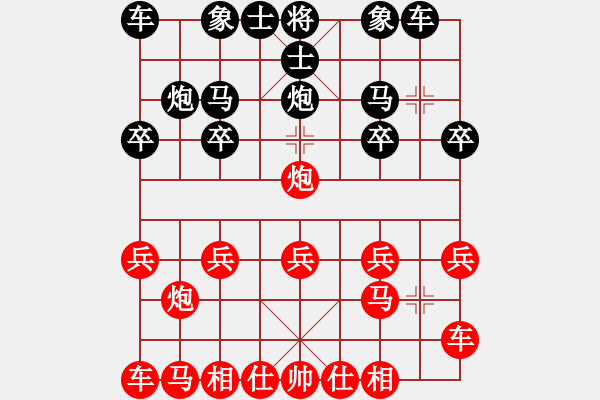 象棋棋譜圖片：臭棋，還是妙手 - 步數(shù)：10 