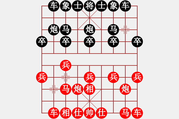 象棋棋譜圖片：松下酷代子(2星)-負(fù)-青蜂俠(5f) - 步數(shù)：10 