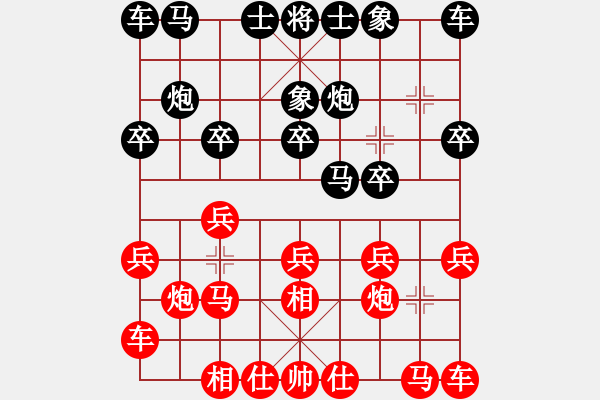 象棋棋譜圖片：2019.11.26.14三分鐘包干先勝特急 - 步數(shù)：10 