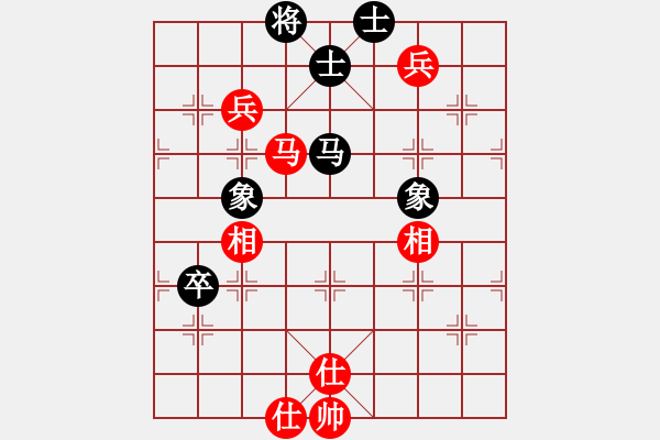 象棋棋譜圖片：cysoo(3段)-和-氣勢(shì)磅礴(3段) - 步數(shù)：110 