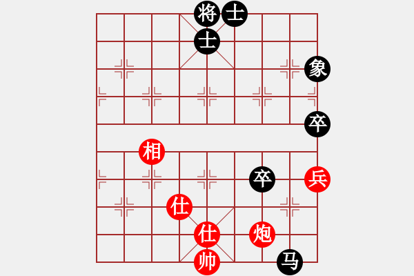 象棋棋譜圖片：棋壇毒龍(8段)-和-煩你(5段) - 步數：119 