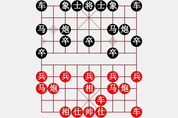 象棋棋譜圖片：四川雙流興城隊 曾軍 負(fù) 湖北隊 謝廣中 - 步數(shù)：10 