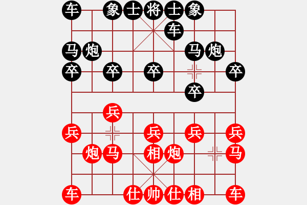 象棋棋譜圖片：徐向陽(yáng)先勝韓金城 - 步數(shù)：10 