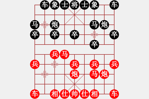 象棋棋譜圖片：盤錦市棋院 呂恕豪 勝 錦州市代表隊(duì) 郭思源 - 步數(shù)：10 