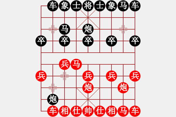 象棋棋譜圖片：快意天(2段)-勝-元始大天尊(4段) - 步數(shù)：10 