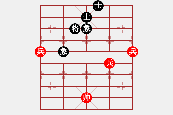 象棋棋谱图片：过宫炮对黑3路卒右过宫炮（和棋 - 步数：100 