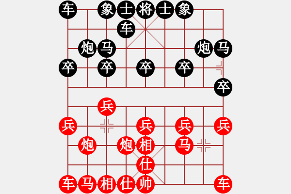 象棋棋譜圖片：飛天盾地(天罡)-和-eedav(電神) - 步數(shù)：10 