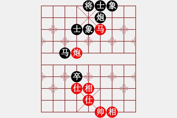 象棋棋谱图片：谢靖       先和 金松       - 步数：120 