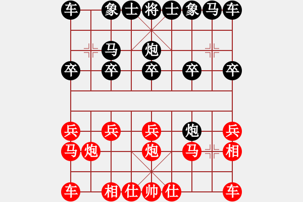 象棋棋譜圖片：青島 何元斌 勝 天津 劉智 - 步數(shù)：10 