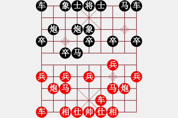 象棋棋譜圖片：《廣州棋壇六十年史3》第十七回盧天王巧“五七炮”勇克謝宣3080謝俠遜先和盧輝 - 步數(shù)：10 