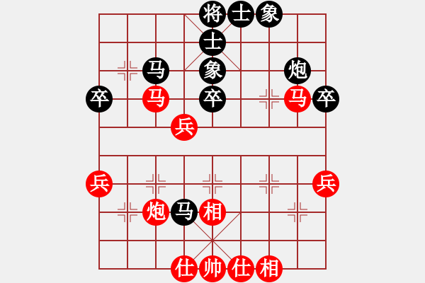 象棋棋譜圖片：荊州神州行(5段)-和-luogangjun(1段) - 步數(shù)：50 