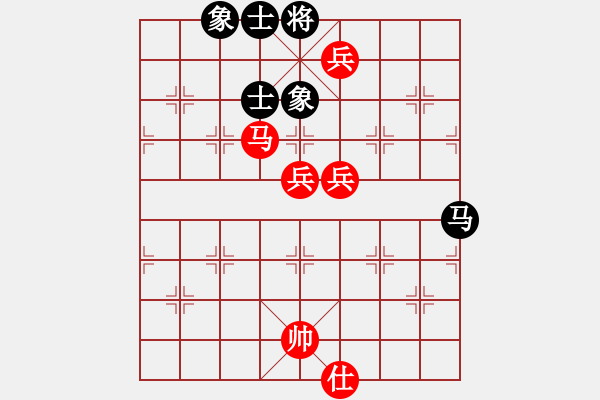 象棋棋譜圖片：ernv(2級)-勝-鄭州郡王(5級)過宮跑直車對左中炮 - 步數(shù)：110 