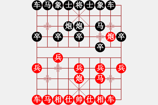 象棋棋譜圖片：中華臺北 林祐萱 勝 東馬 彭思穎 - 步數(shù)：10 