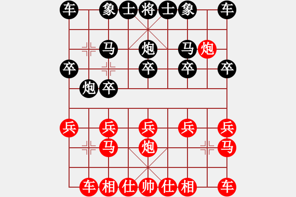 象棋棋譜圖片：峰哥※峰總[634870157] -VS- 段國林[1362090423] - 步數(shù)：10 