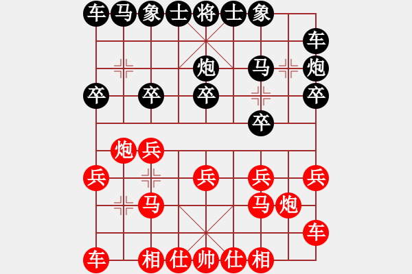 象棋棋譜圖片：津市棋王(3段)-負(fù)-金木水火土(2段) - 步數(shù)：10 